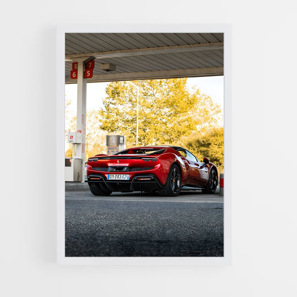 Poster La Ferrari du Désert (vue 3)